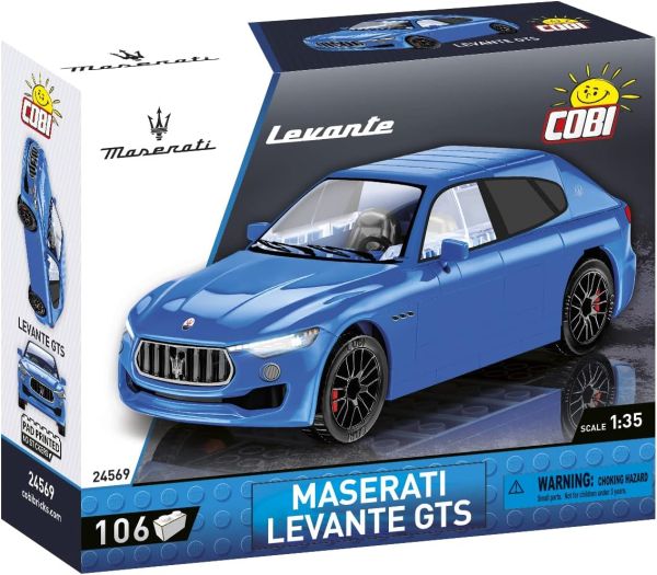 COB24569 - MASERATI Levante GTS bleu - 106 Pièces - 1