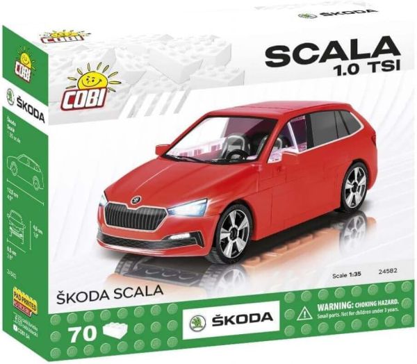 COB24582 - SKODA Scala 1.0 TSI rouge – 70 Pièces - 1