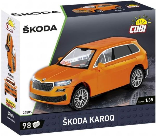 COB24585 - SKODA Karoq orange - 106 Pièces - 1