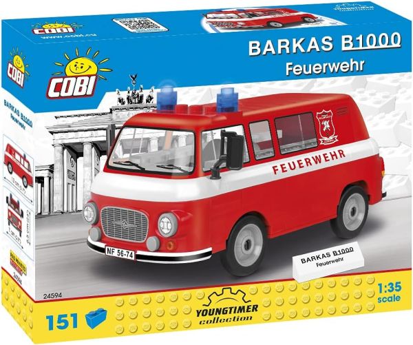 COB24594 - BARKAS B1000 Pompiers - 151 Pièces - 1