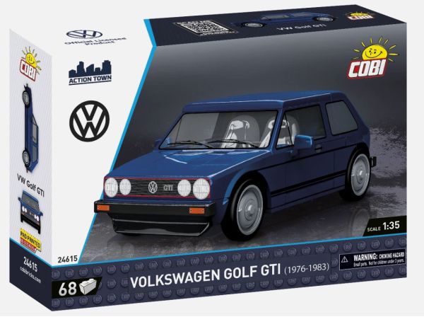 COB24615 - VOLKSWAGEN Golf GTI Bleu 1976-1983 - 68 Pièces - 1