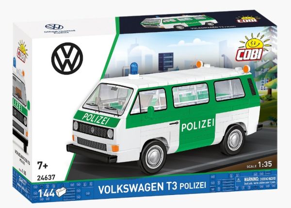 COB24637 - VOLKSWAGEN T3 - Polizei - 144 pièces - 1