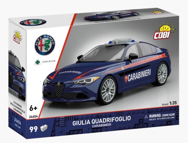 COB24654 - ALFA ROMEO Giulia Quadrifoglio - Carabinieri - 99 pièces - 1