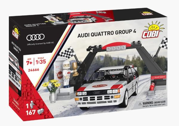 COB24666 - AUDI Quattro Group 4 - 167 pièces - 1