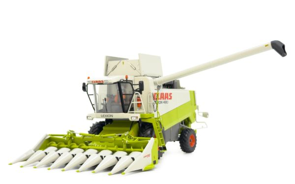 MAR2504 - Moissonneuse CLAAS Lexion 480 avec cueilleurs à maïs 8-75C - 1