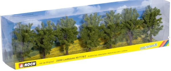 NOC25088 - 7 Arbres feuillus 8cm - 1