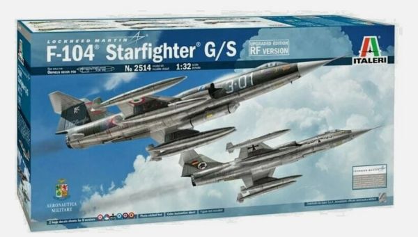 ITA2514 - Avion militaire LOCKHEED Martin F-104 Starfighter G/S à assembler et à peindre - 1