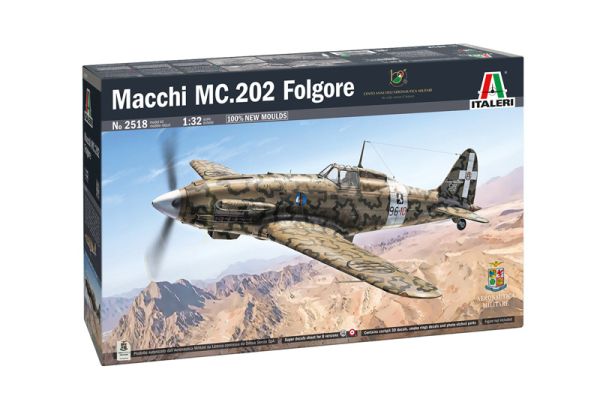 ITA2518 - Avion MACCHI MC.202 Folgore à assembler et à peindre - 1