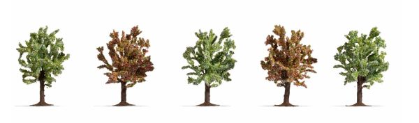 NOC25615 - 5 Arbres fruitiers en fleurs 8 cm - 1