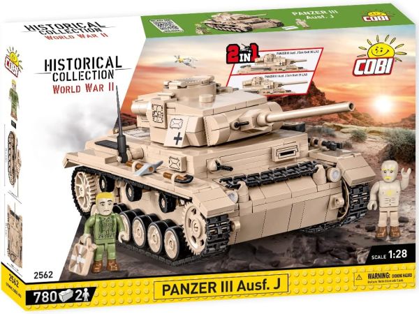 COB2562 - Char PANZER III AUSF.J - 780 Pièces - 1