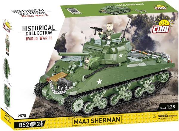 COB2570 - Char M4A3 SHERMAN - 852 Pièces - 1