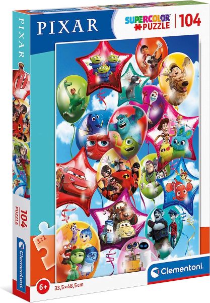 CLE25717 - Puzzle 104 pièces Disney Pixar party - 1
