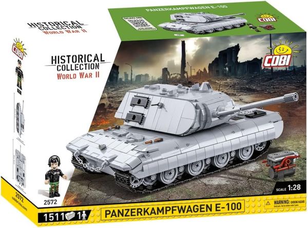 COB2572 - Char PANZERKAMPFWAGEN E-100 - 1511 Pièces - 1