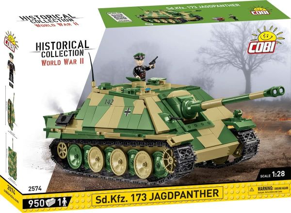 COB2574 - Char SD.KFZ.173 JAGDPANTHER – 950 Pièces - 1