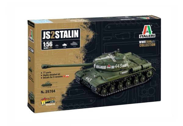 ITA25764 - Char JS2 Stalin à assembler et à peindre - 1