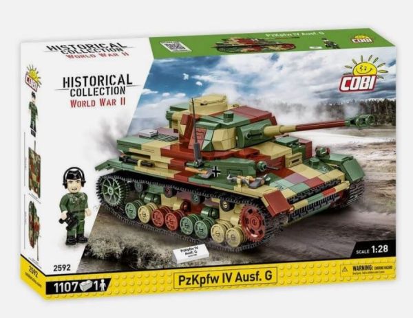 COB2592 - Char PZKPFW IV AUSF.G - 1107 Pièces - 1