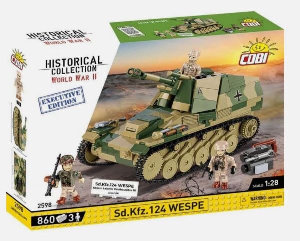 COB2598 - Char Sd. Kfz. 124 Wespe - Edition Exclusive - 860 Pièces - 1