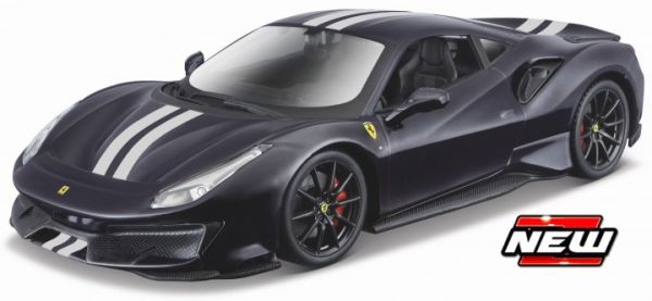 BUR26026DBL - FERRARI 488 Pista Bleu nuit - 1