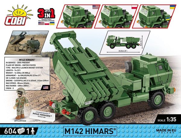 Trumpeter HIMARS 001041 1/35 M142 Kit de modélisme en Plastique, Accessoires de modélisme ferroviaire, Loisirs, modélisme, Multicolore