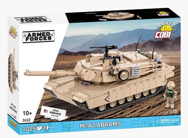 COB2632 - Char M1A2 Abrams - 1025 pièces - 1
