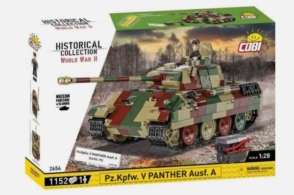 COB2654 - Char Pz.Kpfw. V Panther Ausf.A - 1152 Pièces - 1