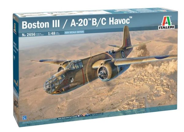 ITA2656 - Avion bombardier BOSTON III / A-20B Havoc à assembler et à peindre - 1