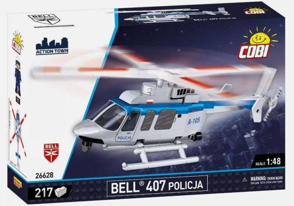 COB26628 - Hélicoptère BELL 407 - Policja - 217 Pièces - 1