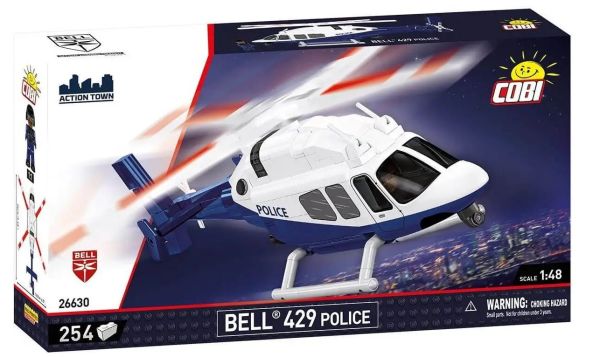 COB26630 - Hélicoptère BELL 429 - Police - 254 Pièces - 1