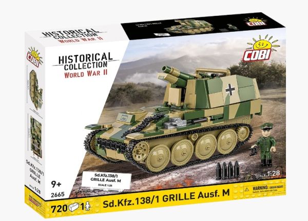 COB2665 - Char Sd.Kfz. 138/1 grille Ausf. M - 720 pièces - 1
