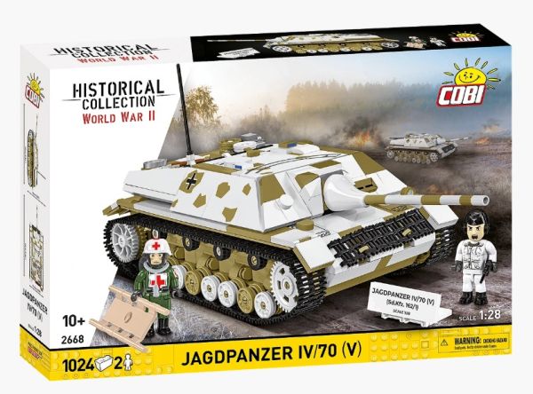 COB2668 - Char JAGDPANZER IV/70 V / Sd.Kfz.162/1 - 1024 pièces - 1