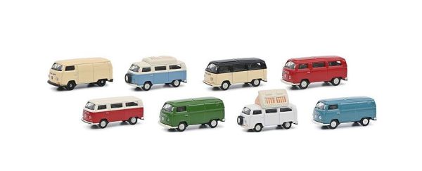 SCH26685 - VOLKSWAGEN T2A bu camping-car van set de 8 pièces - 1