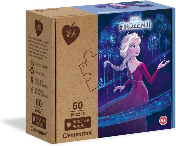 CLE27001 - Puzzle 60 pièces Disney La Reine des Neiges - 1