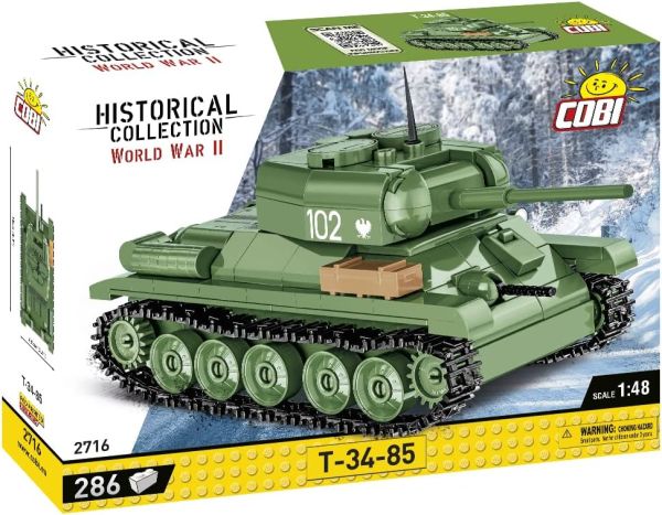 COB2716 - Char T-34-85 - 286 Pièces - 1