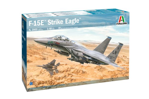 ITA2803 - Avion de chasse F-15E Strike Eagle à assembler et à peindre - 1