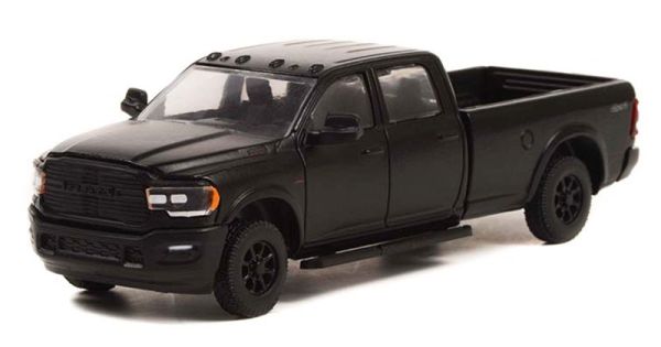 GREEN28090-F - RAM 2500 Crew cab 2021 de la série BLACK BANDIT Collection sous blister - 1