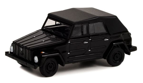 GREEN28110-C - VOLKSWAGEN Thing type 181 1968 noire de la série BLACK BANDIT sous blister - 1