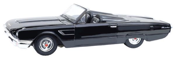 GREEN28170-E - FORD Thunderbird 1965 noir de la série BLACK BANDIT sous blister - 1