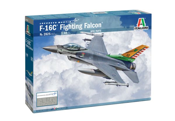ITA2825 - Avion de chasse F-16C Fighting Falcon NL à assembler et à peindre - 1