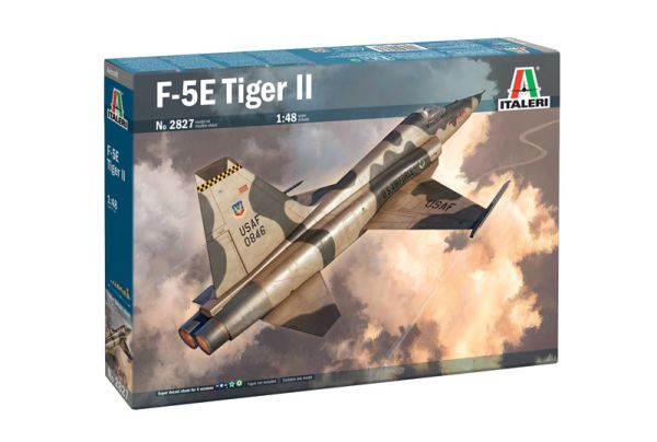 ITA2827 - Avion de chasse F-5E Tiger II à assembler et à peindre - 1