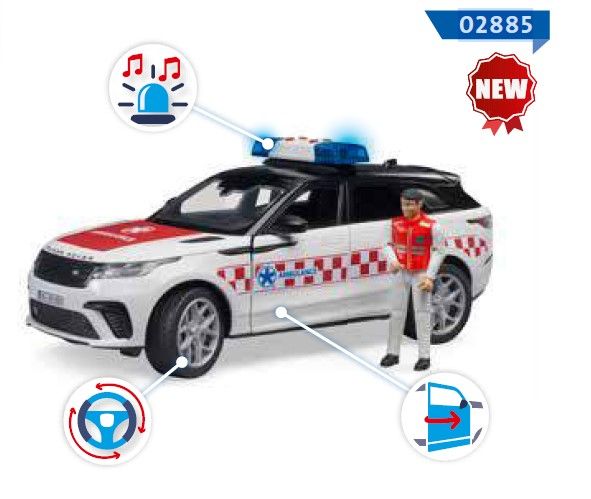 BRU2885 - RANGE ROVER Velar Ambulance avec chauffeur - 1