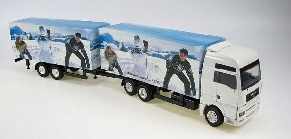 CON66133/0 - Porteur MAN TG-A XXL avec remorque 2 essieux - 1