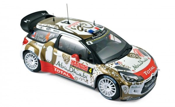 NOREV181538 - CITROEN DS3 WRC  Rallye Monte-Carlo 2015 - Loeb / Elena - 1