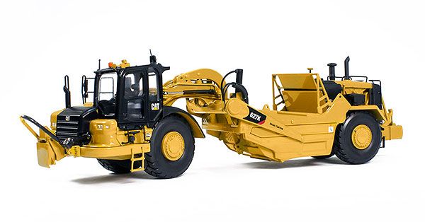 TON80002 - Scraper CATERPILLAR 627K bi-moteur - 1