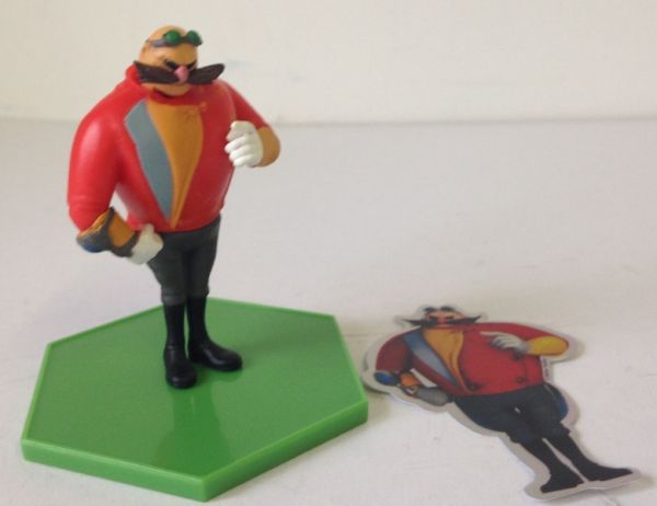 T8902A - Petite figurine de SONIC (avec stickers) - DR ROBOTNIK - 1