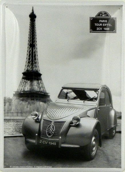 IES58P - Plaque tôlée : CITROËN 2CV (1948) - 1