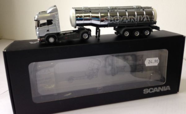 OCSCA03 - Occasion - SCANIA Highline 4x2 avec citerne 3 Essieux Ech:1/87 - 