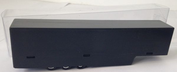 OCMOT07 - Occasion - Remorque fourgon 3 Essieux Noir Ech:1/87 - 