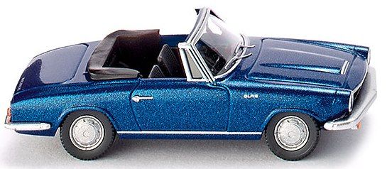 WIK018649 - GLAS 1700 GT Cabriolet Bleu métallisé - 1