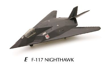 1 Pièce Jouet D'avion De Chasse F-117 Furtif Moulé Sous Pression, Modèle D' avion À Traction, Mode en ligne