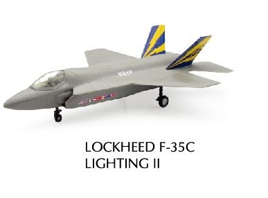 NEW21375F - Avion de chasse LOCKHEED F-35C Lightning II en Kit - 1